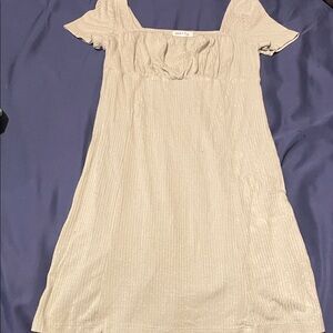 Kids Casual Dress in Cream